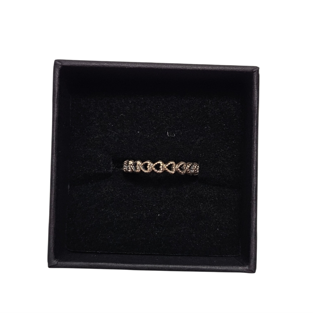 Pandora Sterling Silver Open Heart Ring Size 5